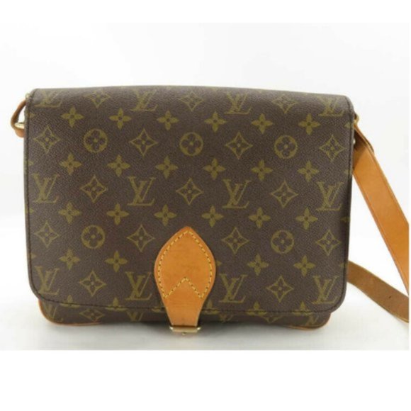 AUTH LOUIS VUITTON CARTOUSHIERE GM CROSSBODY - Picture 2 of 15